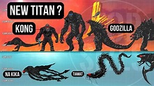 Evolution Of Godzilla S Monsterverse Titans Size Comparison 2020 2020 ...