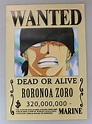 Roronoa Zoro Wanted Poster By Trille130 On Deviantart - Photos