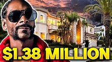 A Look Inside Snoop Dogg's Mega-Mansion 🤩 - YouTube