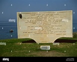 The Ataturk message, Anzac Cove Cemetery, near Gallipoli, Turkey ...