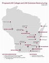 University Of Wisconsin System Map