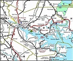 2006 Road Map of Beaufort Co., NC
