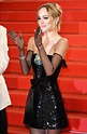 Lily-Rose Depp Rocks Black Dress Alongside The Weeknd At Premiere ...