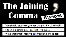 The Joining Comma: How to Use Commas with Coordinating Conjunctions ...