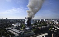 Imágenes del incendio de la Torre Grenfell en Londres