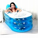 Foldable Durable SPA Inflatable Bath Tub Adult with Air Pump,bathroom ...
