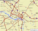Richmond Map - Free Printable Maps