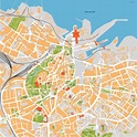 Tallinn vector map. Eps Illustrator Map | A vector eps maps designed by ...
