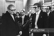 Dmitri Shostakovich with his son Maksim | Sputnik Mediabank