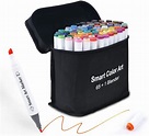 Art Markers, 65 Coloring Markers and 1 Blender, 66 Pack Alcohol Based ...