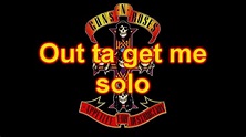 Guns n' Roses - Out ta get me (solo) - Marc Snow - YouTube