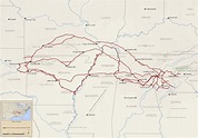 Trail of Tears Map - Encyclopedia of Arkansas