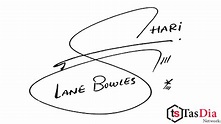 Shari Lane Bowles Name Signature Design 2 - TasDia Network