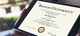 Boston University Metropolitan College Diploma - INFOLEARNERS