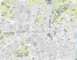 Plano de Granada - Mapa de Monumentos, Calles y Rincones