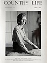 Miss Mary Ann Parker Bowles Country Life Magazine Portrait March 21, 1 ...
