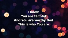 Who You Are - Lyrics - YouTube