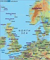North Sea On World Map - World Map