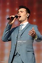 Michael Auger from Collabro performs at the Barclaycard British ...