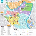 Norwich tourist attractions map