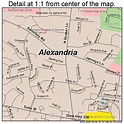 Alexandria Virginia Street Map 5101000