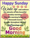 Happy Sunday Morning Greetings - Wish Greetings Good Morning Sunshine ...
