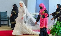 Princess Azemah Bolkiah got married to Prince Muda Bahar