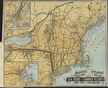 Map of the New York Central & Hudson River and Boston & Albany ...