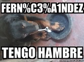 Meme Personalizado - Fern%C3%A1ndez Tengo hambre - 31076037