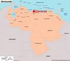 Mapa de Caracas | Venezuela | Mapas Detallados de Caracas