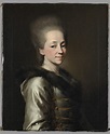 Portrait de Maria Ivanovna Narychkine (1731-1807), dit auparavant ...