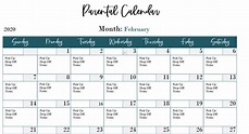 Parenting Calendar Template