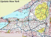 Upstate New York Map - Ontheworldmap.com