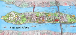 Roosevelt Island Tourist Map - Ontheworldmap.com