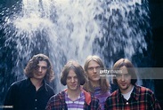 Members of Glasgow indie rock band Eugenius Pose infront of a... News ...