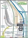 SEPTA's and Amtrak's 30th St Station Map