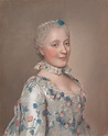 1751 Marie-Josèphe de Saxe by Jean-Étienne Liotard (Rijksmuseum ...