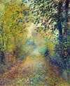 In the Woods Painting by Pierre-Auguste Renoir - Fine Art America