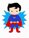 Baby Superman Cartoon Background