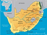 Map of South Africa