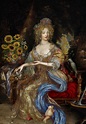 Louis XIV King of France,1673 Catherine Bellier Baronne Beauvais ...