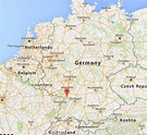 Where is Karlsruhe on map Germany