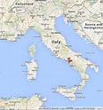 Map Of Italy Showing Naples – Map of Spain Andalucia