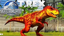 Jurassic World O Jogo #10 (Jogo de Dinossauro) T-Rex Level Maximo # ...