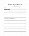 Science Proposal Ideas