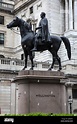 Statue of the Duke of Wellington outside the Royal Exchange in London ...