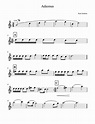Adiemus Sheet music for Flute | Download free in PDF or MIDI ...