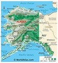 Alaska Printable Map The Great Land Consists Of Five Distinct Regions: