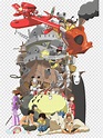 Assorted anime character art, Ghibli Museum Studio Ghibli Poster Anime ...
