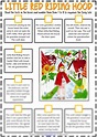 SOLUTION: Little red riding hood esl printable sequencing the story ...